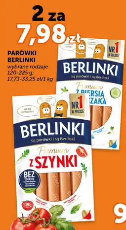 Groszek Parówki berlinki oferta