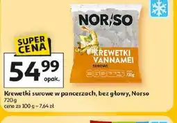 Auchan Krewetki surowe Noriso oferta