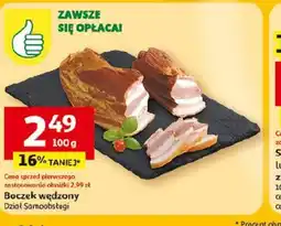 Auchan Boczek wędzony oferta