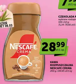 Groszek Kawa rozpuszczalna nescafe crema oferta
