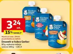 Auchan Deserek w tubce Gerber oferta