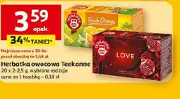 Auchan Teekanne Herbatka owocowa oferta