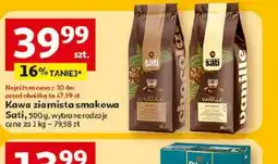 Auchan Kawa ziarnista smakowa Sati oferta