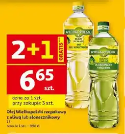 Auchan Olej Wielkopolski rzepakowy oferta
