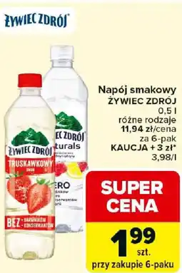 Carrefour Napój smakowy ŻYWIEC ZDRÓJ oferta