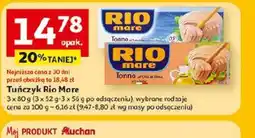 Auchan Tuńczyk Rio Mare oferta