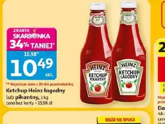 Auchan Ketchup Heinz oferta