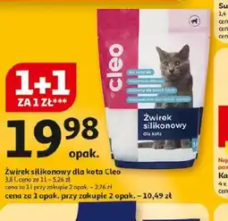 Auchan Zwirek silikonowy dla kota Cleo oferta