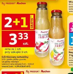 Auchan Auchan Sok tłoczony naturalny oferta