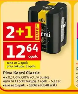 Auchan Piwo Karmi Classic oferta