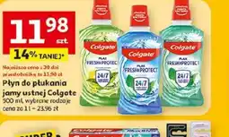 Auchan Płyn do płukania jamy ustnej Colgate oferta