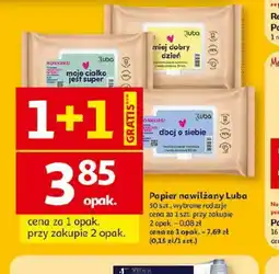 Auchan Papier nawilżany Luba oferta