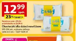 Auchan Chusteczki dla dzieci nawilżane oferta