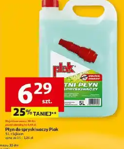 Auchan Płyn do spryskiwaczy Plak oferta