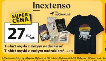 Auchan T-shirt męski Inextenso oferta