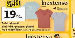 Auchan Inextenso T-shirt damski oferta