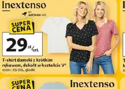 Auchan Inextenso T-shirt damski oferta