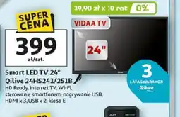 Auchan Qilive Smart LED TV 24" oferta