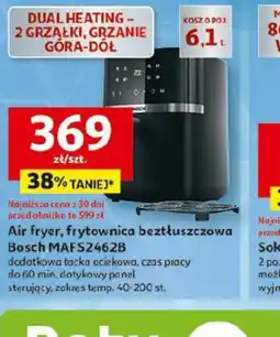 Auchan Air fryer Bosch MAFS2462B oferta