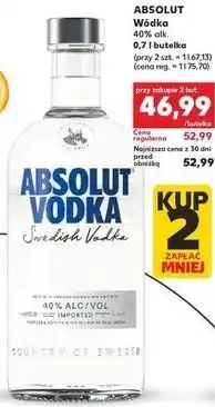 Kaufland Absolut Wódka oferta