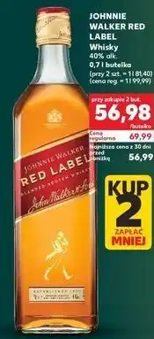 Kaufland Johnnie Walker Red Label Whisky oferta