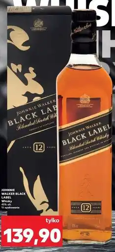 Kaufland Johnnie Walker Black Label Whisky oferta