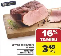 Carrefour Szynka od szwagra Krakus oferta