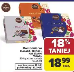 Carrefour Bombonierka MALAGA, TIKITAKI, KASZTANKI WAWEL oferta