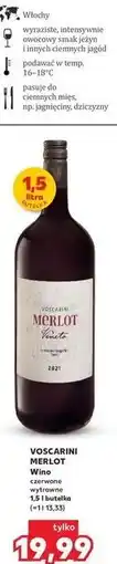 Kaufland VOSCARINI MERLOT Wino czerwone wytrawne oferta