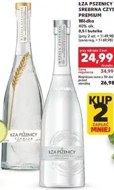 Kaufland Łza Pszenicy Srebrna Czystość, Premium Wódka oferta