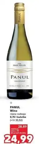 Kaufland PANUL Wino różne rodzaje oferta