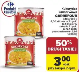 Carrefour Kukurydza konserwowa CARREFOUR oferta
