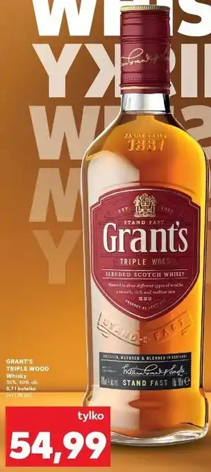 Kaufland Grant's Triple Wood Whisky oferta