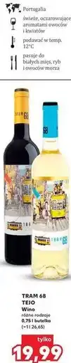 Kaufland TRAM 68 TEJO Wino różne rodzaje oferta