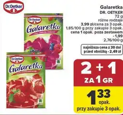 Carrefour Galaretka DR. OETKER oferta