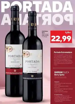 Kaufland Wino Portada różne rodzaje oferta