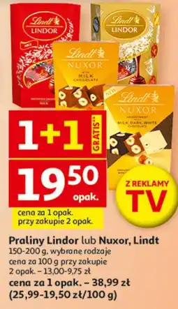Auchan Praliny Lindor lub Nuxor oferta