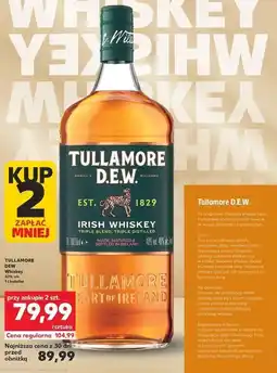 Kaufland Tullamore D.E.W. Irish Whiskey oferta
