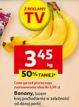 Auchan Banany, luzem oferta
