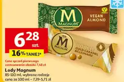 Auchan Lody Magnum 85-110 ml, wybrane rodzaje oferta