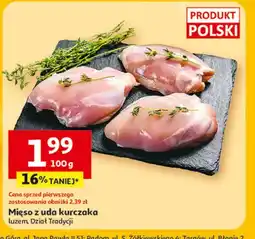 Auchan Mięso z uda kurczaka luzem oferta