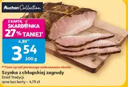 Auchan Szynka z chłopskiej zagrody Dział Tradycji oferta