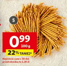 Auchan Paluszki słone, z makiem lub z sezamem oferta