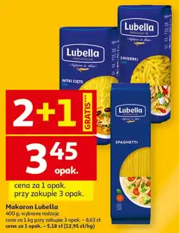 Auchan Makaron Lubella oferta
