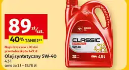 Auchan Olej syntetyczny 5W-40 Classic oferta