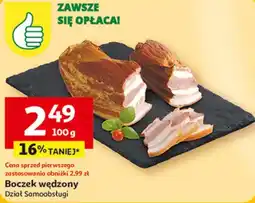 Auchan Boczek wędzony Dział Samoobsługi oferta
