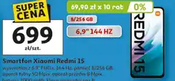 Auchan Smartfon Xiaomi Redmi 15 8/256 GB oferta