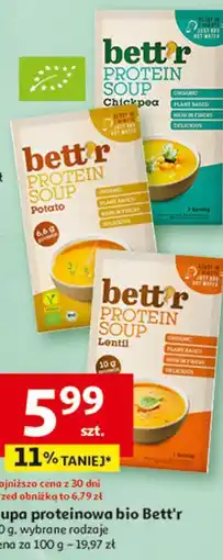 Auchan Zupa proteinowa bio Bett'r oferta