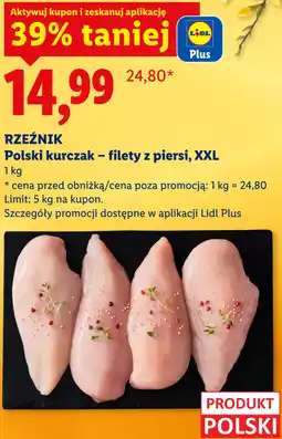 Lidl Polski kurczak – filety z piersi, XXL oferta