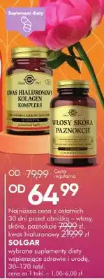 SuperPharm Kwas hialuronowy Kompleks włosy skóra paznokcie wybrane suplementy diety oferta